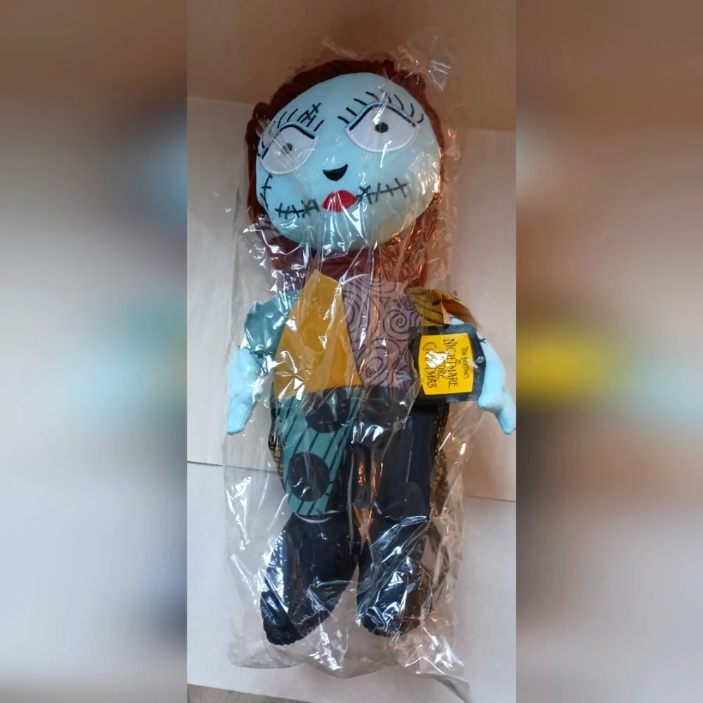 Sally Skellington Nightmare Before Christmas Plush 15" Doll New NOS 2010 NECA - Picture 7 of 7